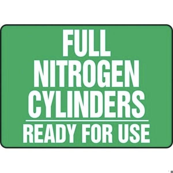 Accuform CYLINDER COMPRESSED GAS SIGN MWLD508XV MWLD508XV - main